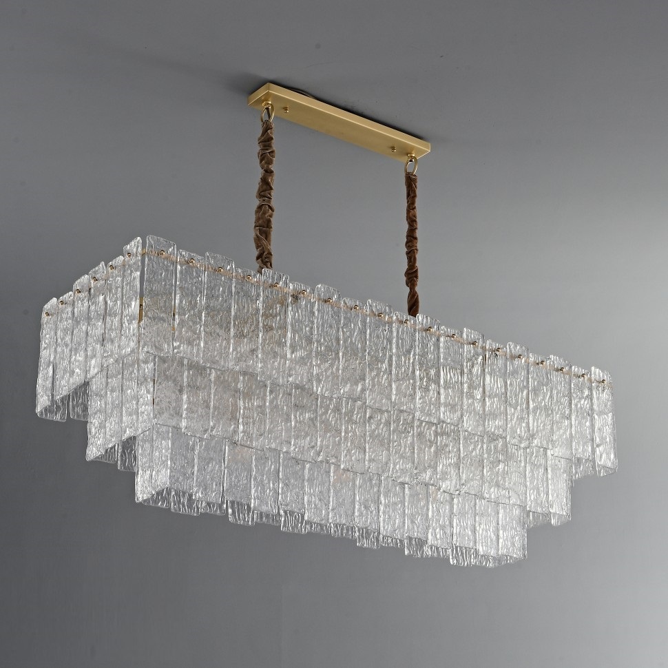 Изображение товара Подвесная каскадная люстра iLamp Manhattan P6315-1200 BR для классического интерьера