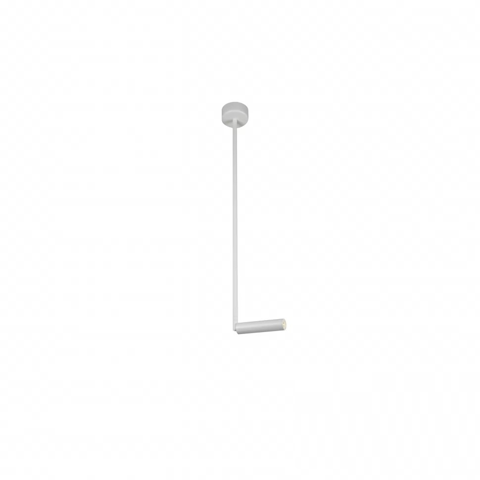 Изображение товара Подвесной светодиодный светильник iLedex Telescope 7010/1PS WH для гостиной и офиса