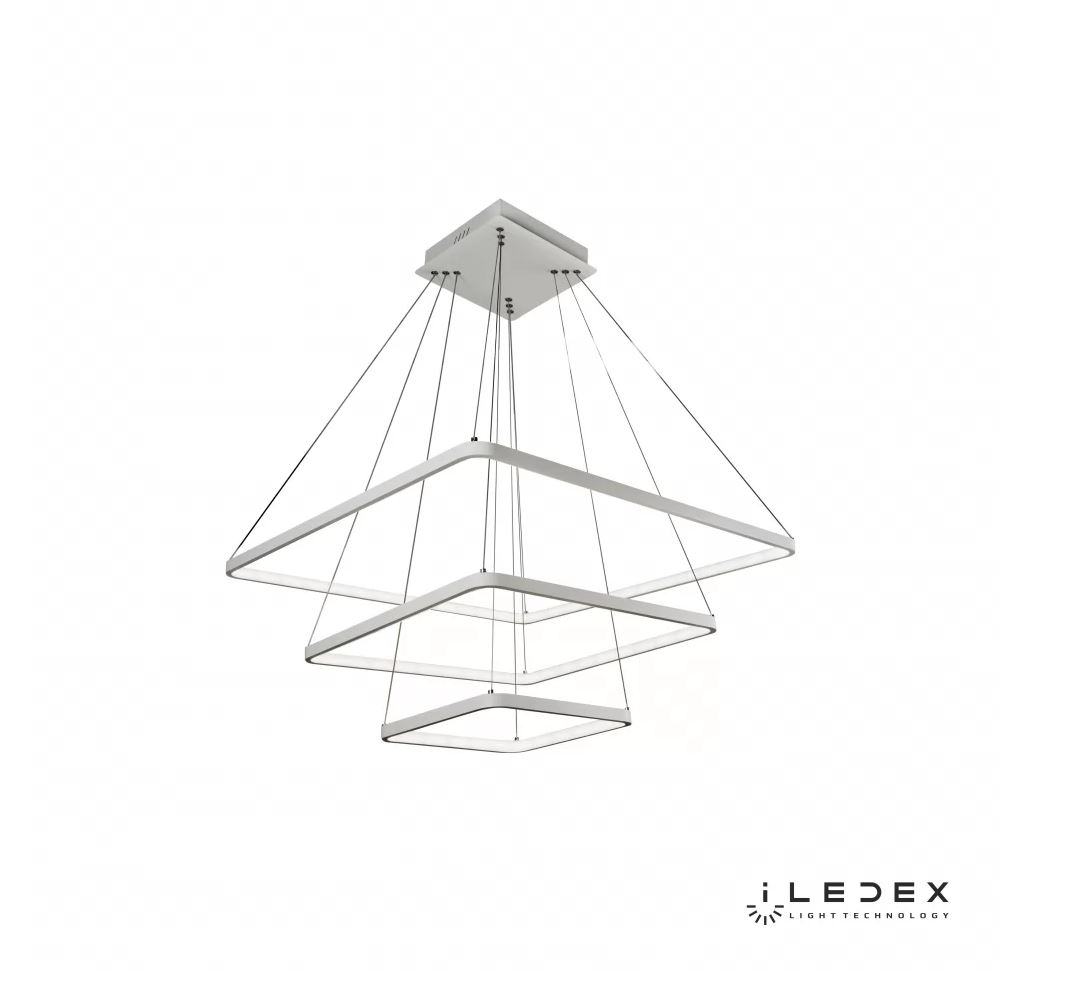 Изображение товара Подвесной светильник светодиодный регулируемый iLedex Venus 8153-700+500+300-D-T WH