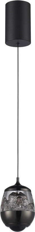Изображение товара Подвесной светильник iLedex Rocks 8278P-1 PBK PEARL BLACK