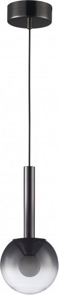Изображение товара Подвесной светильник iLedex Aura 8615P-1S BK-SM в форме шара
