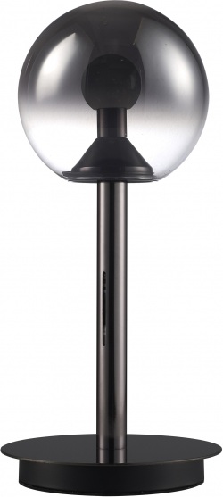Изображение товара Настольная лампа iLedex Aura 8615T BK-SM в форме шара