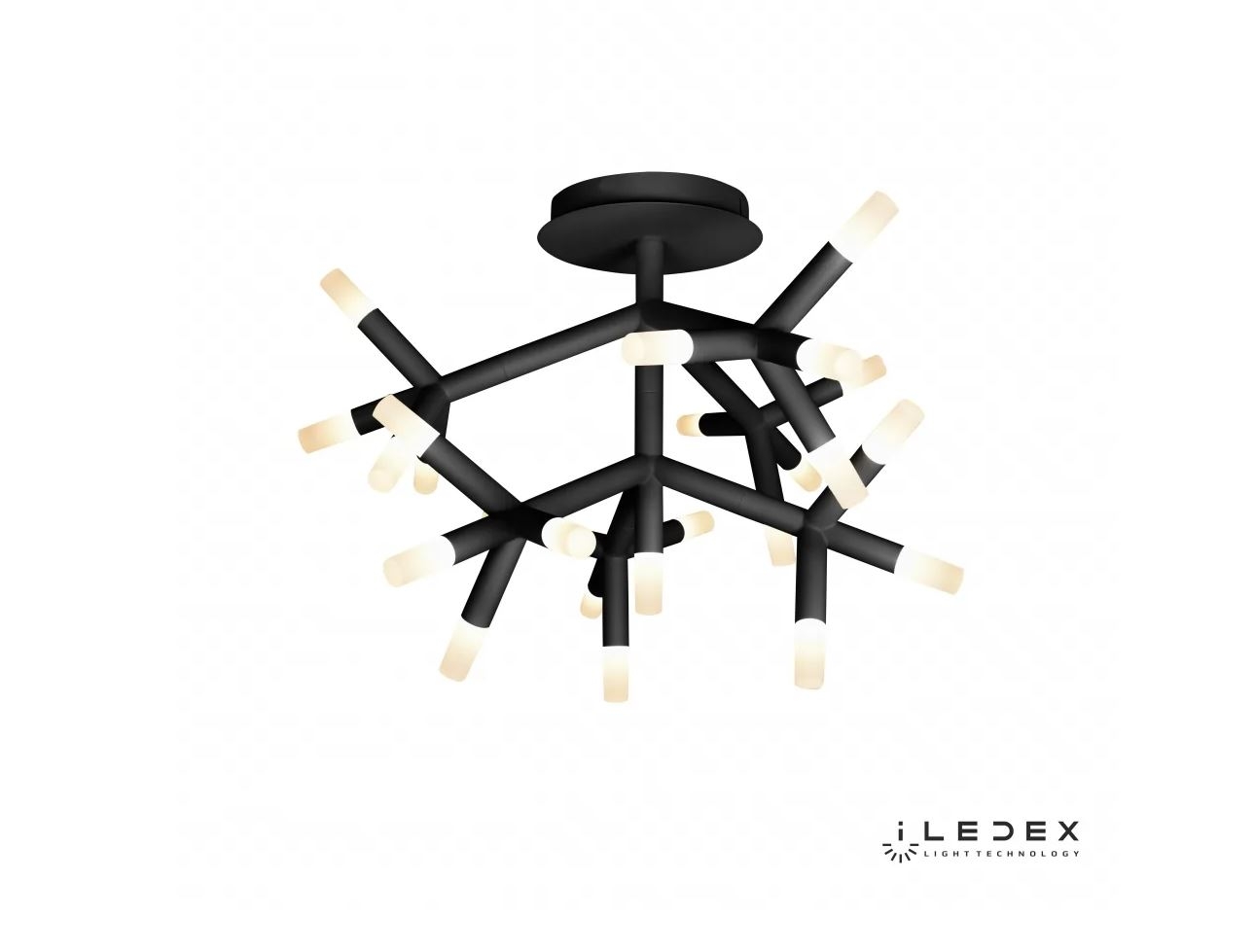 Изображение товара Потолочная люстра светодиодная FS-017-X25 BK iLedex Savage