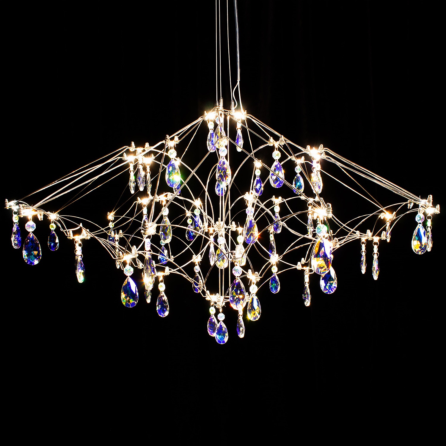 Изображение товара Подвесная светодиодная люстра ILLUMICO IL0606-900HX-57 Ether