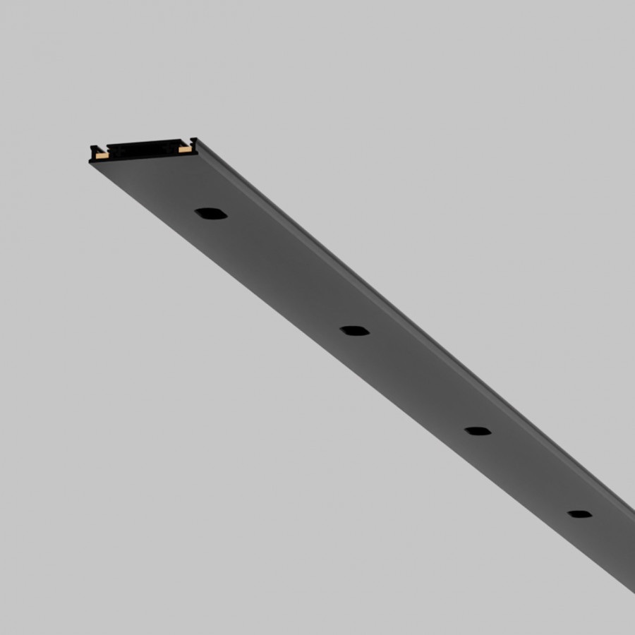 Изображение товара Ультра тонкий магнитный шинопровод накладной 48В 3м Imex Ut25 IL.0007.2003-BK