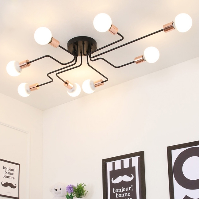 Изображение товара Потолочная люстра Scheme Gold ImperiumLoft Scheme2 (102020-26)