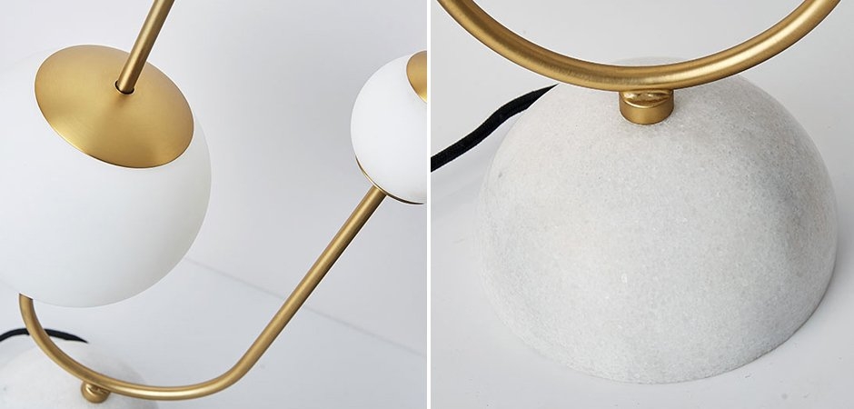 Изображение товара Настольная лампа светодиодная Corda Balance Table Lamp ImperiumLoft 43,376 (144303-22) в форме шара