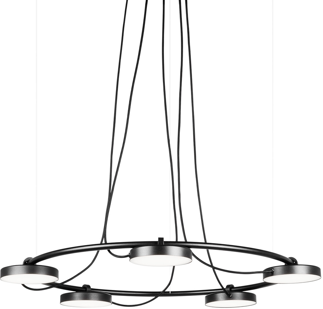 Изображение товара Люстра led подвесная с черным плафоном Cary D87 ImperiumLoft Cary01 (151602-26)