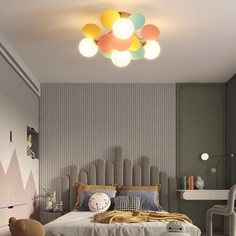 Изображение товара Люстра потолочная с арматурой из пластика ImperiumLoft MATISSE-C01 в форме шара