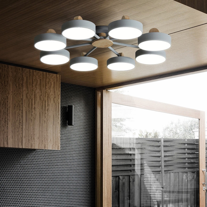 Изображение товара Потолочная LED люстра Move 8 Gray ImperiumLoft Move_01 (178257-26)