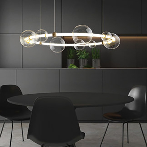 Изображение товара Подвесная люстра светодиодная Sessa Ring D107 от ImperiumLoft