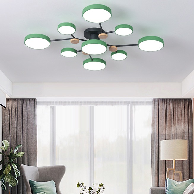 Изображение товара Потолочная светодиодная люстра Gamma01 с пультом управления