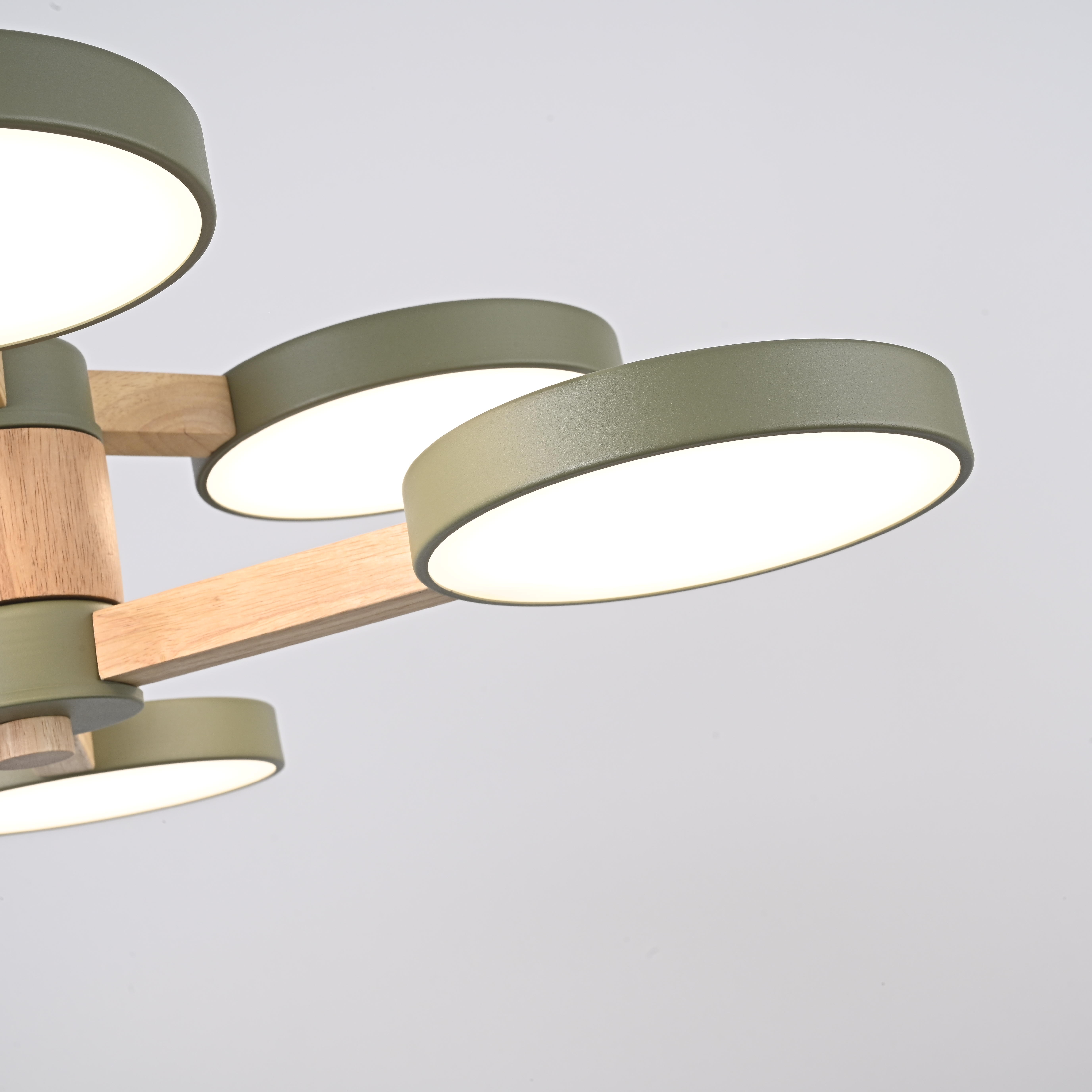 Изображение товара Потолочная люстра LED на штанге с пультом Turna Dbl L6 Hacks By ImperiumLoft Turna-Dbl01 (Умный дом, Алиса) 229093-26