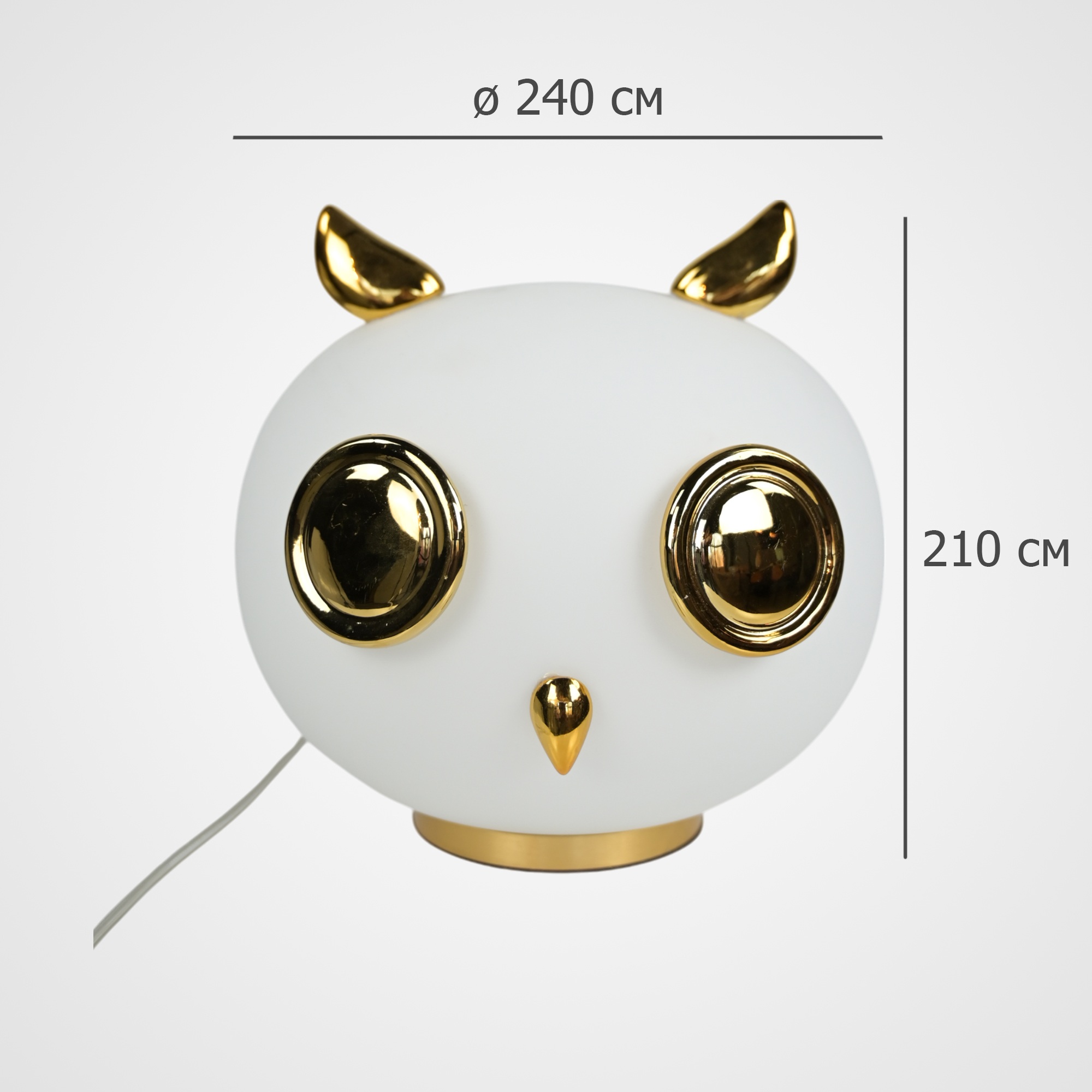 Изображение товара Настольная лампа для детской Birdi Owl White By ImperiumLoft Birdi01 290499-22