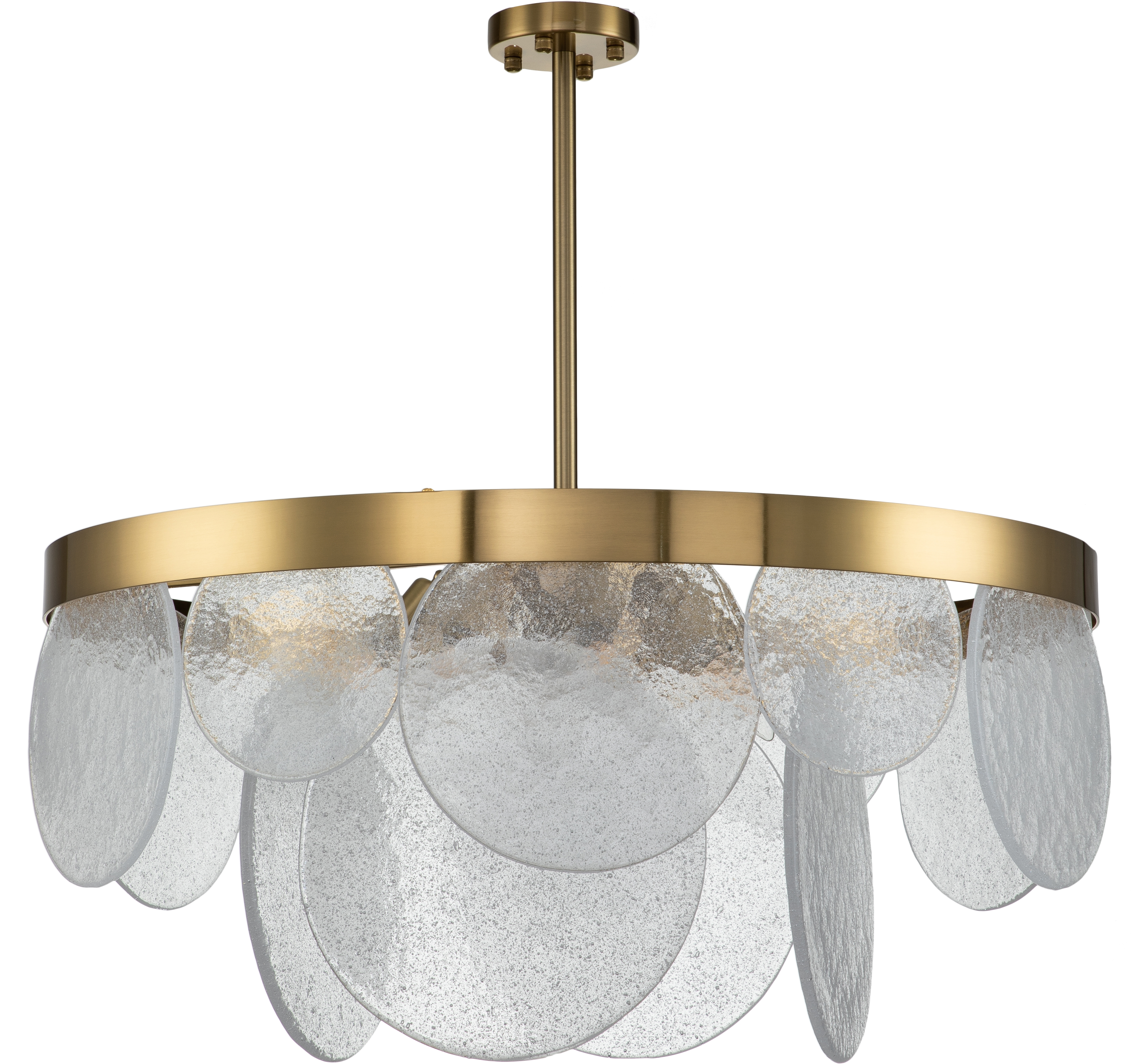 Изображение товара Люстра потолочная на штанге (12018/8R Brass) Indigo Bianco V000013