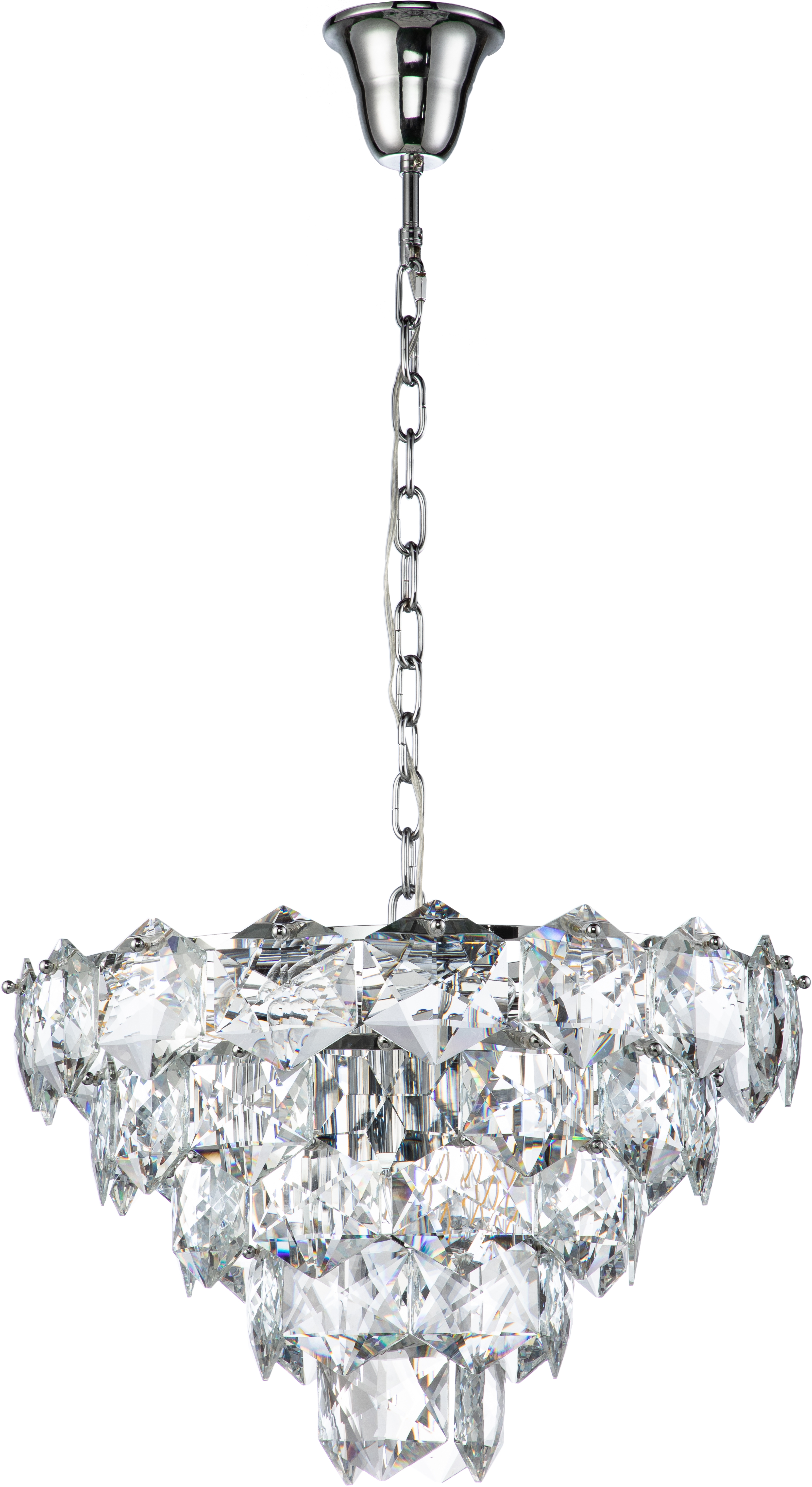 Изображение товара Люстра хрустальная подвесная (12010/11P Chrome) Indigo Fiaba V000050