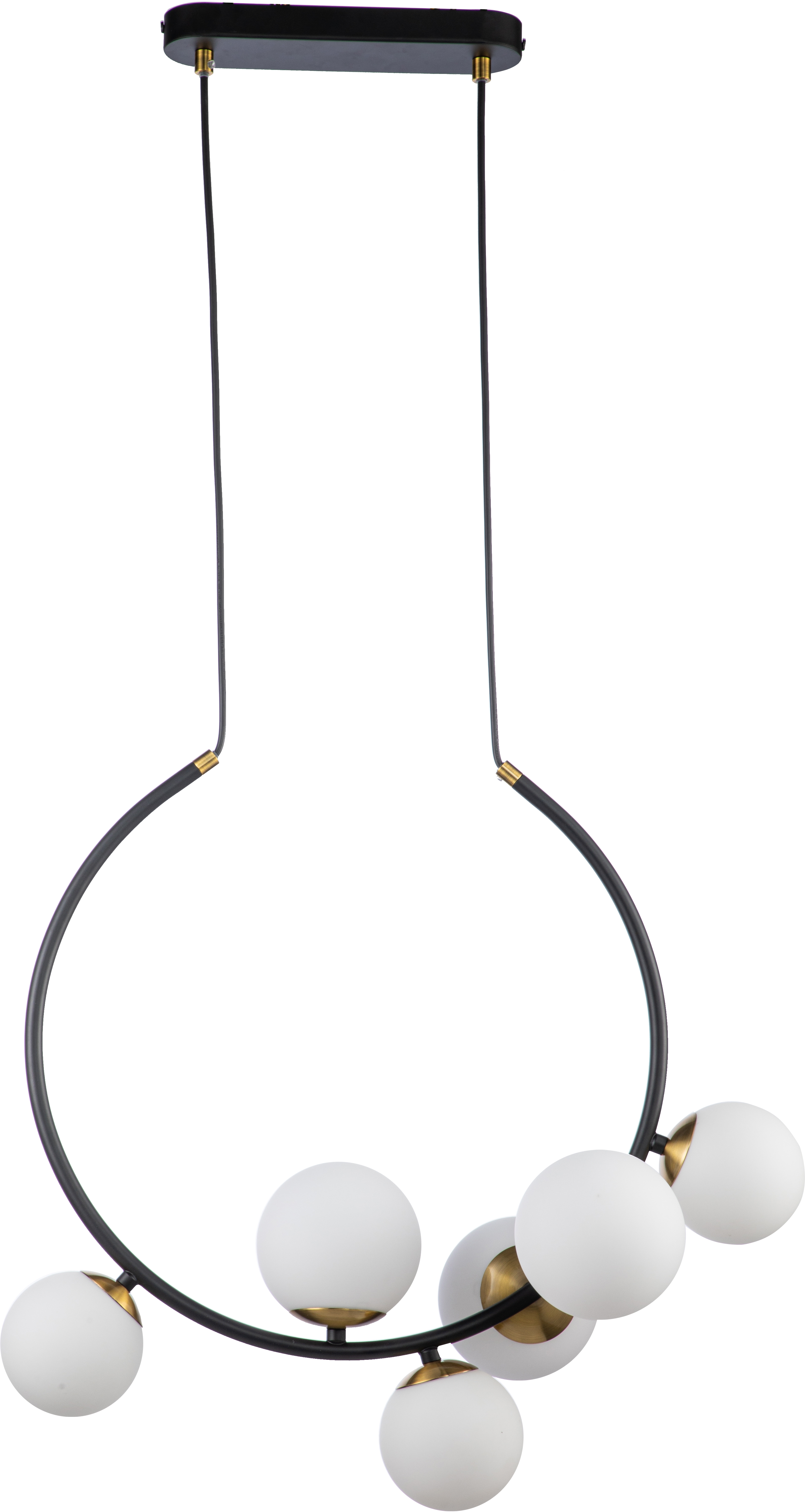 Изображение товара Люстра подвесная (11002/6P Black) Indigo Nuvole V000088 в форме шара