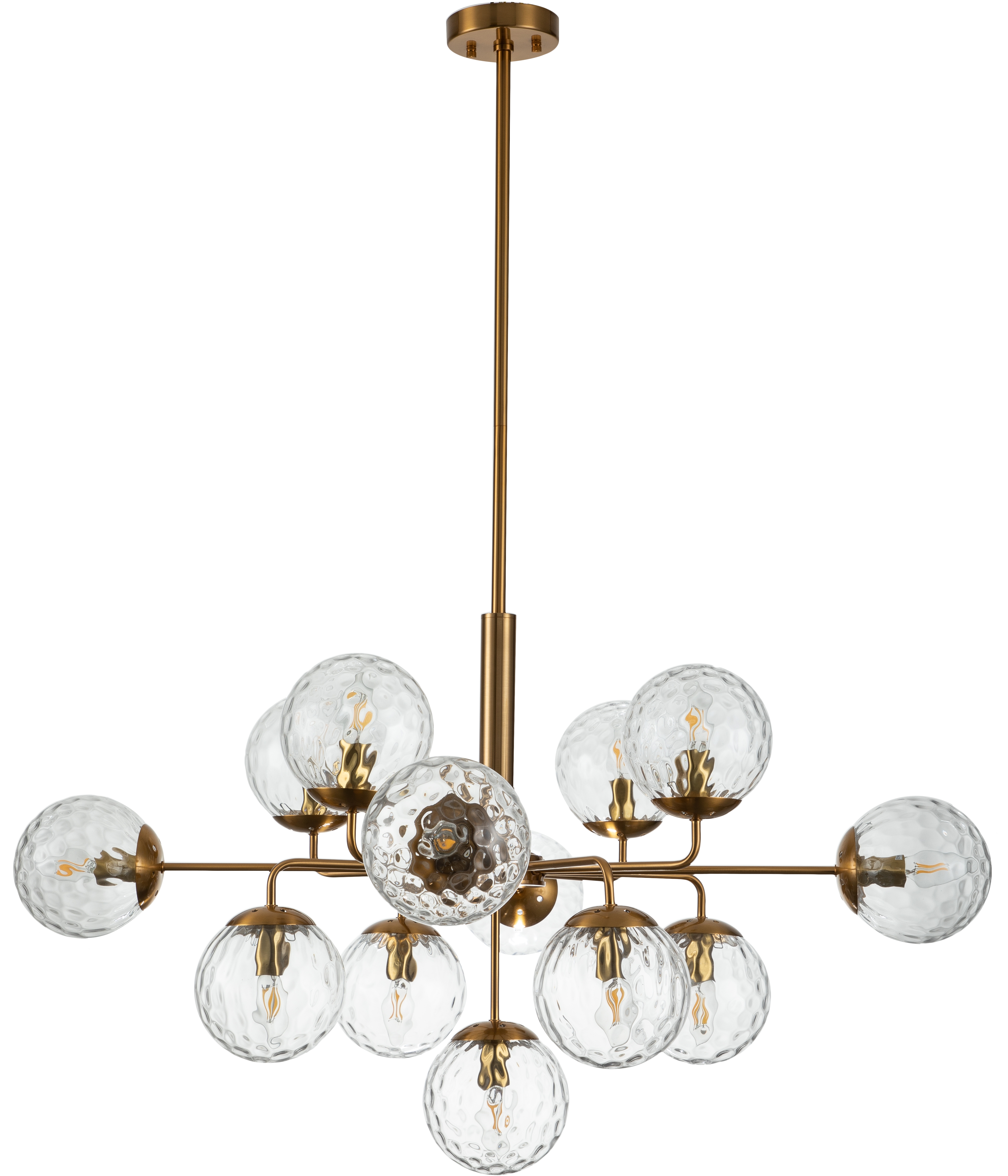 Изображение товара Потолочная люстра на штанге Indigo Cocoon V000121 13 плафонов стиль модерн