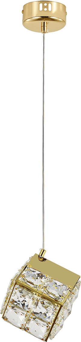 Изображение товара Подвесной светильник LED куб в стиле модерн Indigo Radioso V000135L