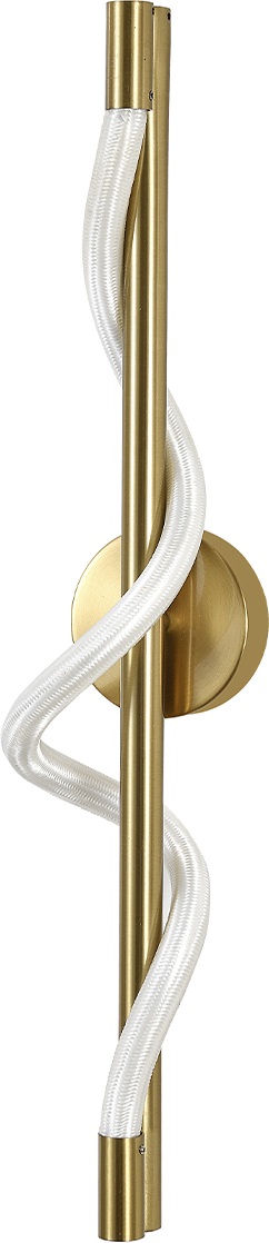 Изображение товара Настенный светильник с гибким неоном LED (14025/1W Brass) Indigo Intreccio V000142L