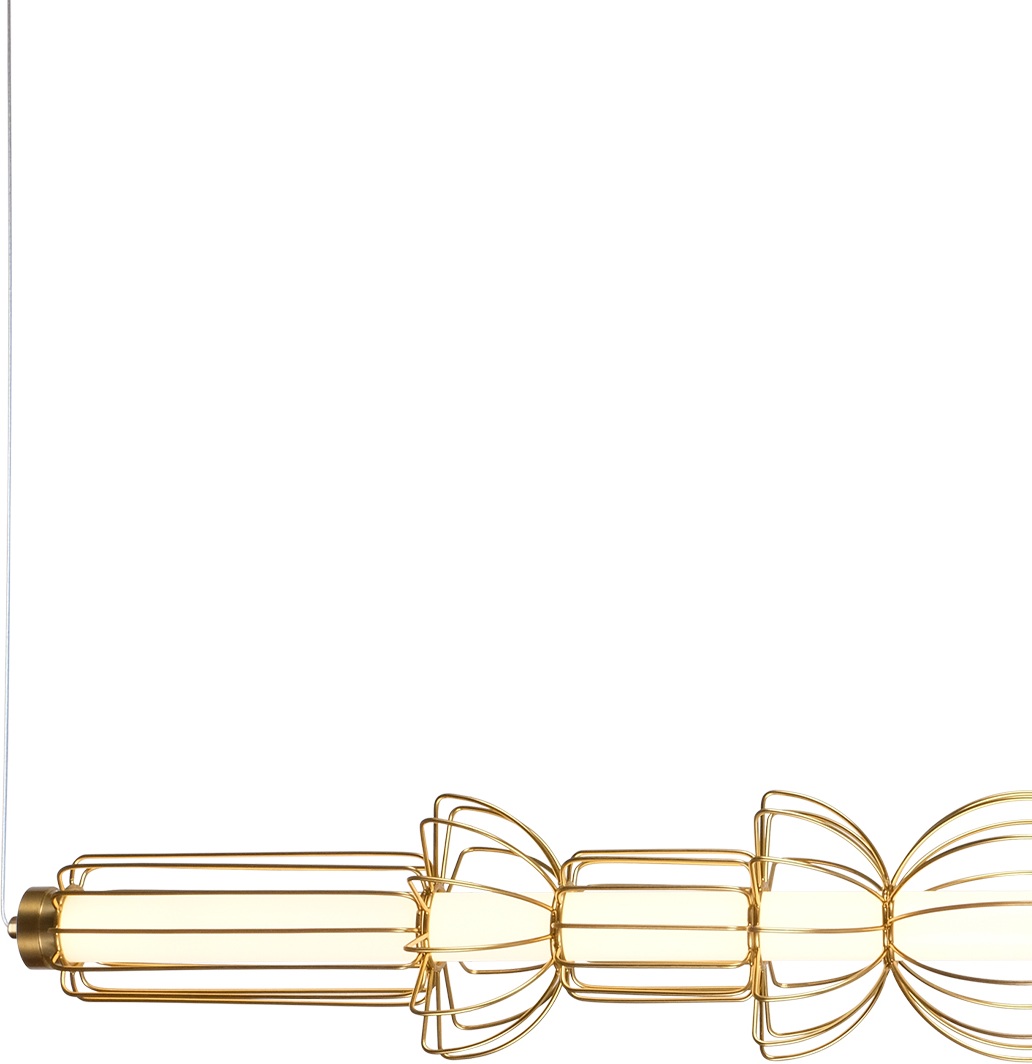 Изображение товара Подвесной светильник LED Indigo Collisore V000167L белый золотой современный