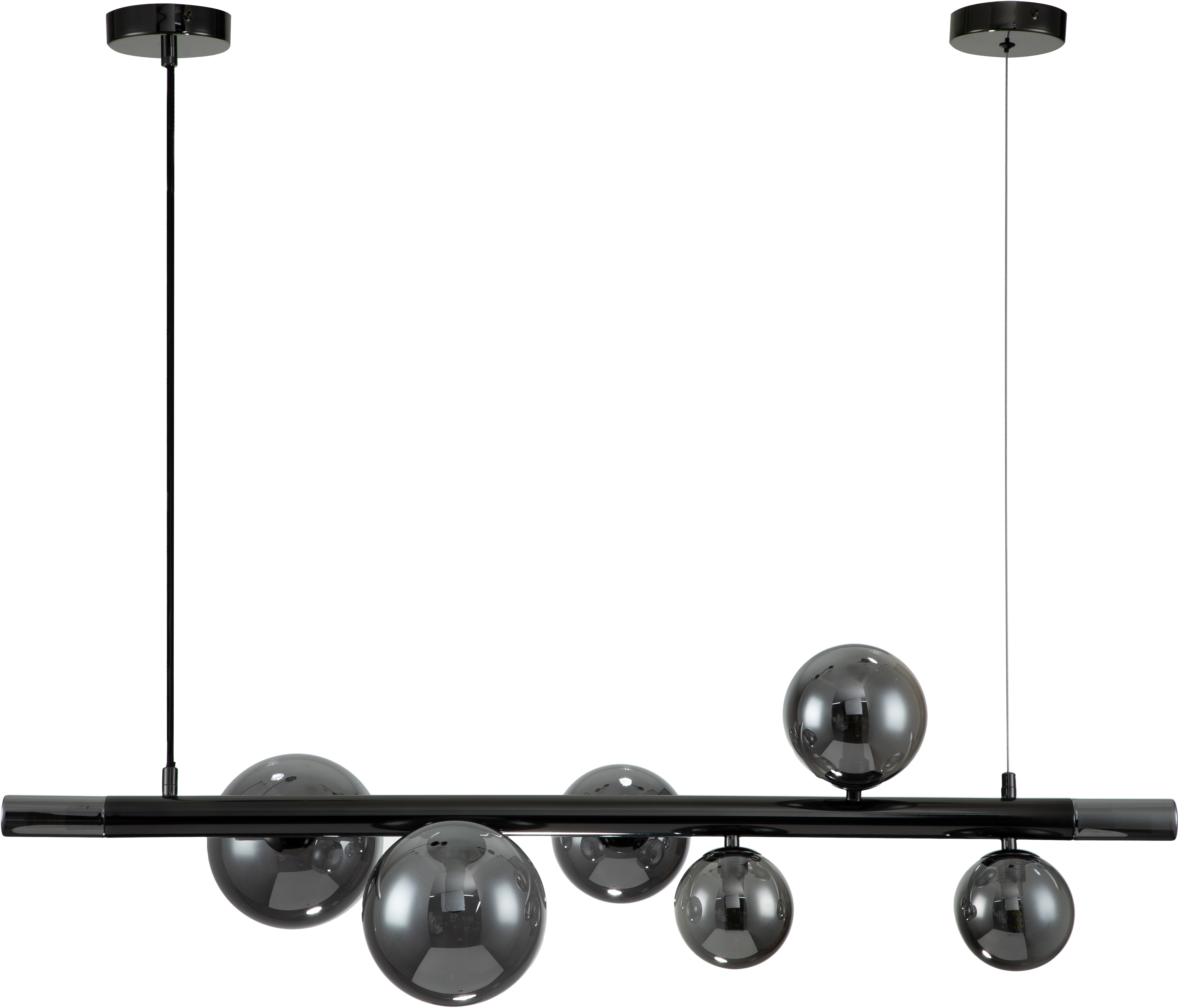 Изображение товара Подвесная люстра (11026/8PL Black) Indigo Canto V000240 в форме шара