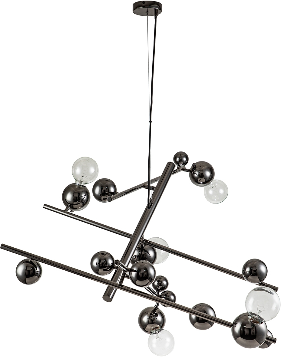 Изображение товара Подвесная люстра молекулы Indigo Saldo V000330 современный дизайн для гостиной