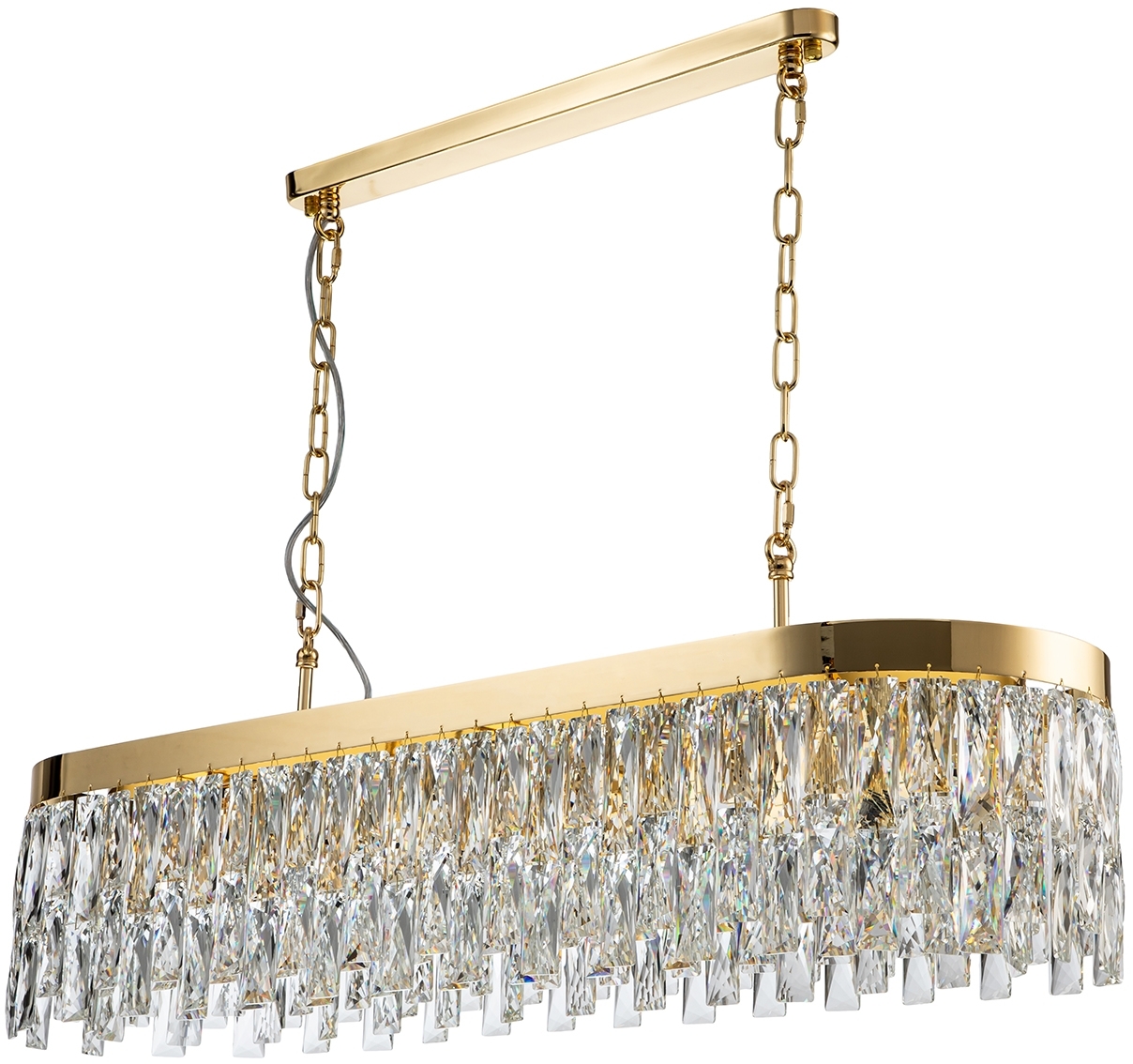 Изображение товара Подвесная люстра Indigo Anna V000382 классика хрусталь золото 10 ламп
