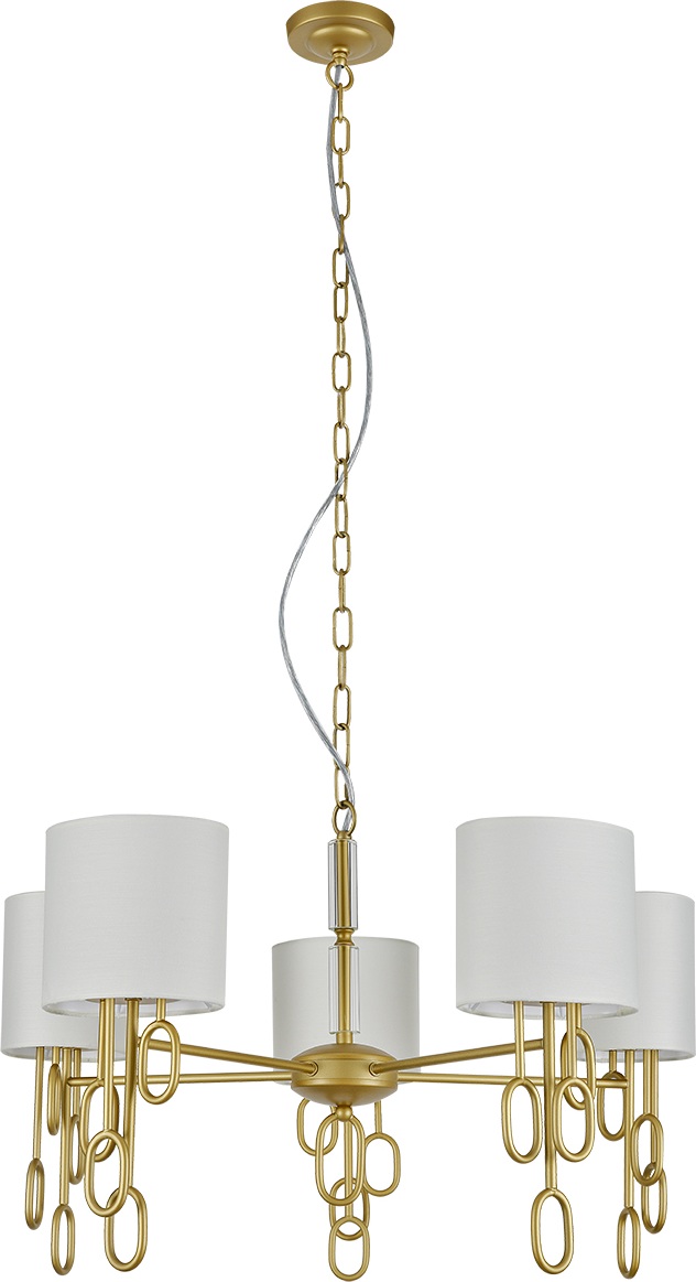 Изображение товара Люстра подвесная длиной 70 см (13026/5P Gold) Indigo Amali V000479