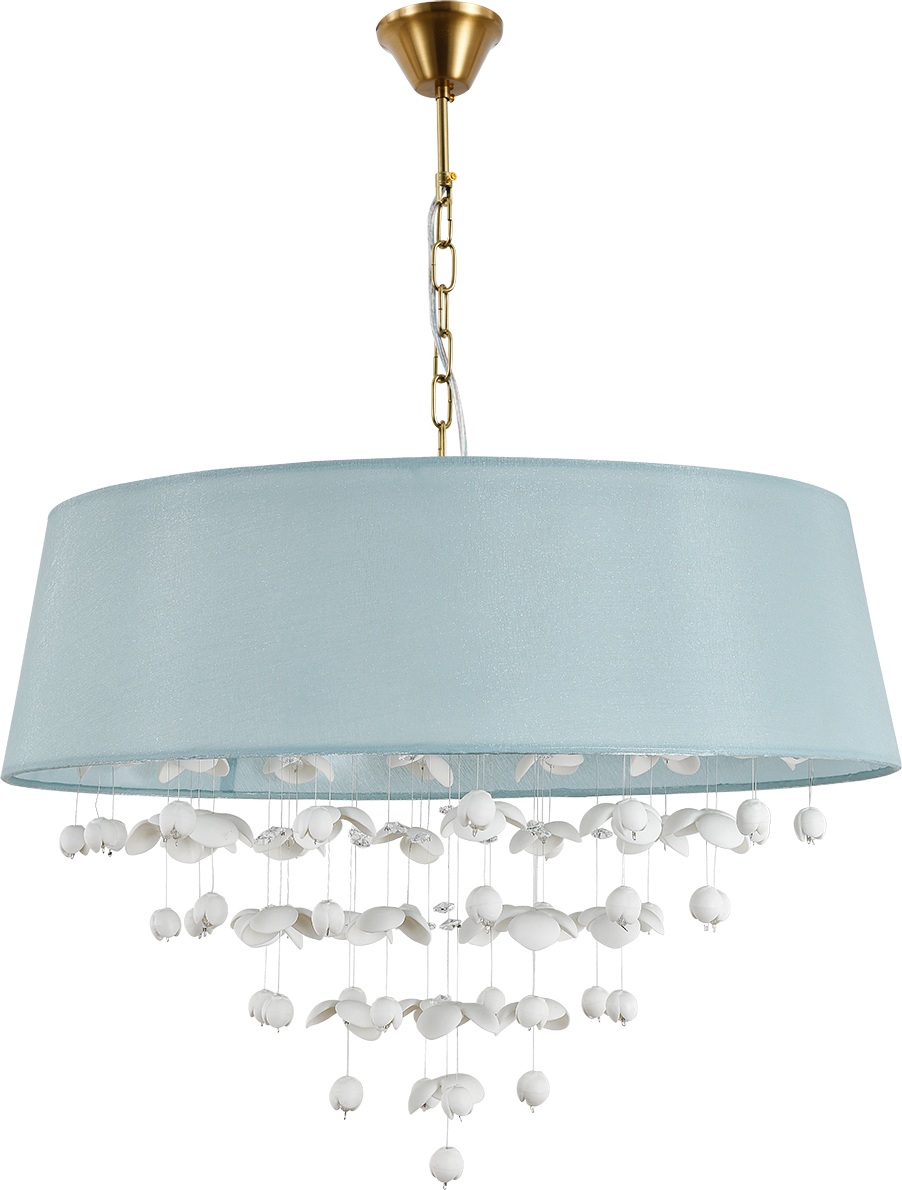Изображение товара Подвесная люстра (13029/8P Brass) Indigo Tenerezza V000513 с подвесками