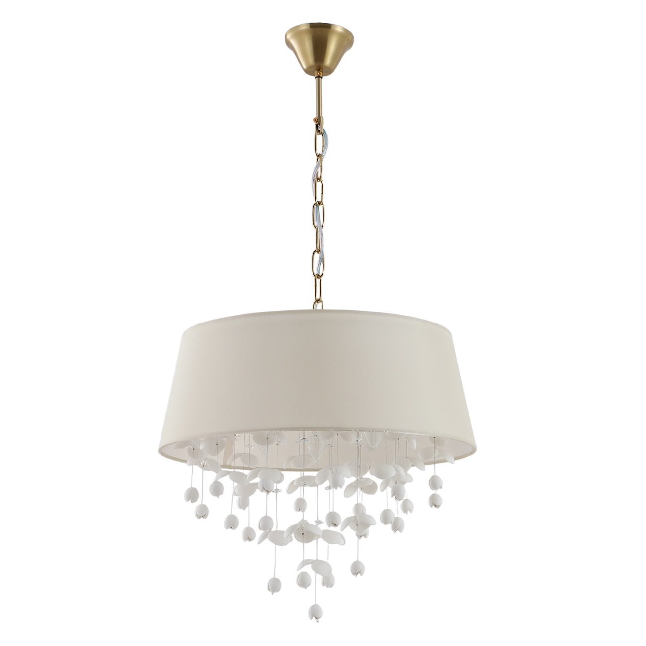 Изображение товара Подвесная люстра с керамическими подвесками (13029/6P Beige) Indigo Tenerezza V000557