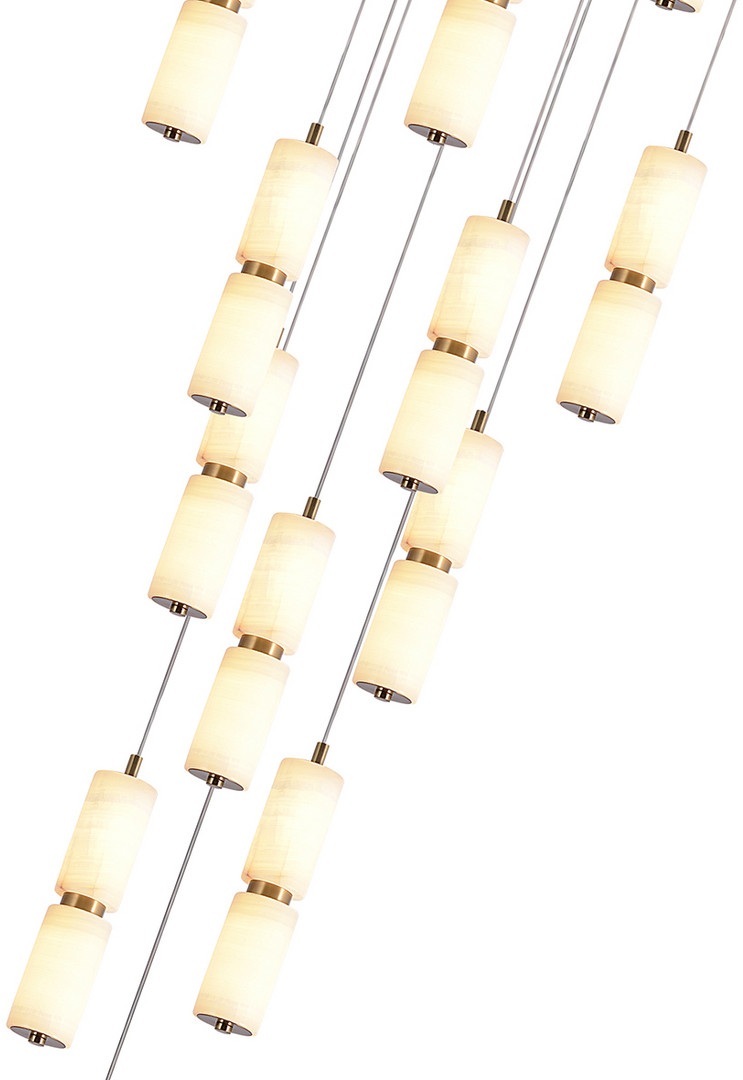 Изображение товара Потолочная LED люстра каскадная Бейла 07528-15A,36 Теплый свет