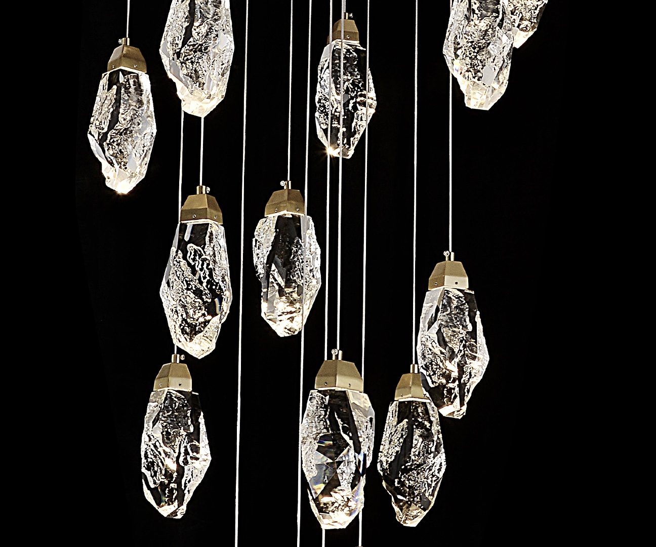 Изображение товара Потолочная LED люстра каскадная Kink Light Джина 07862-19A,36