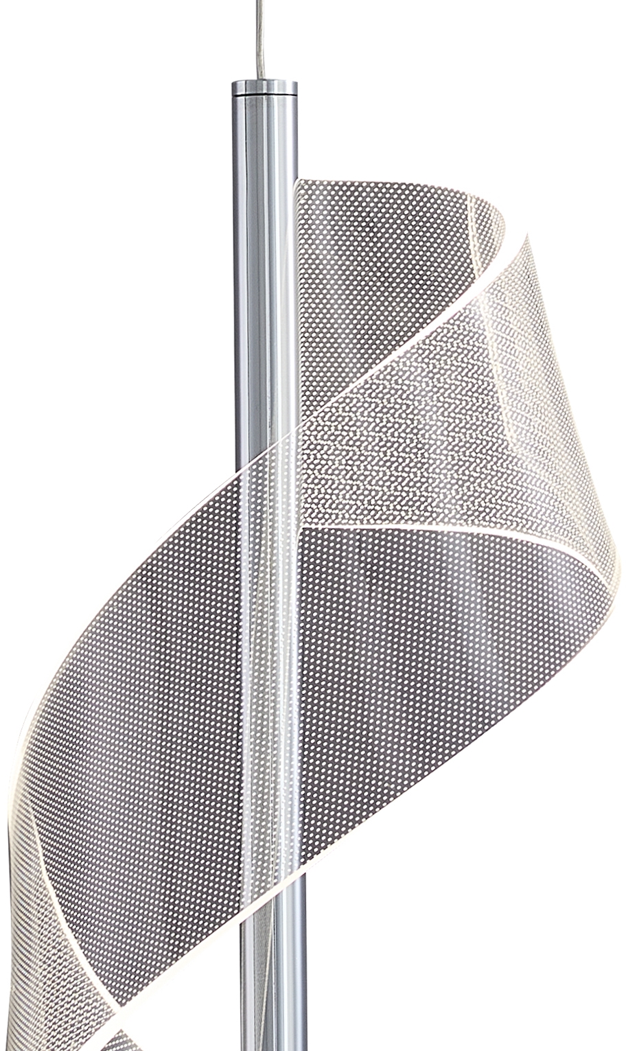 Изображение товара Подвесной светодиодный светильник Илина 08042-1А,02 металл хром современный стиль