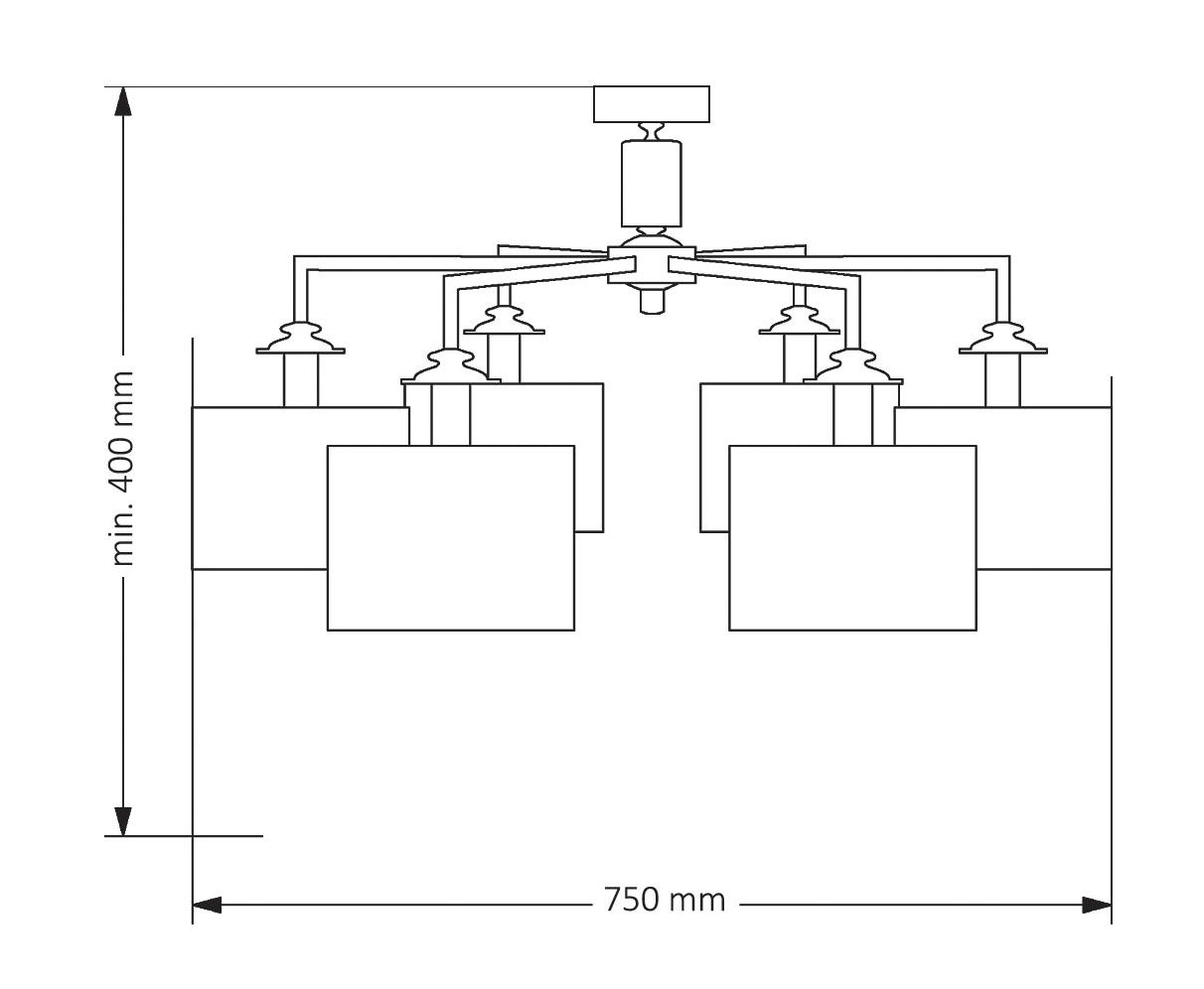 Изображение товара Потолочная люстра Kutek Artu ART-PL-6(P)