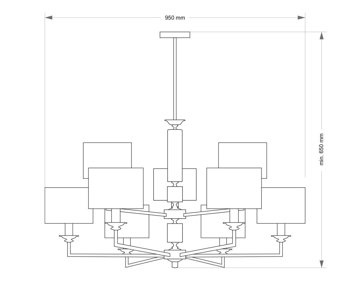 Изображение товара Потолочная люстра Kutek Artu ART-ZW-9(P)