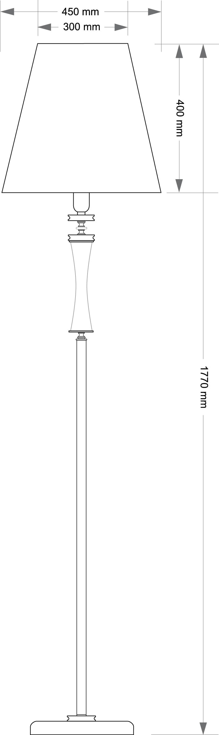 Изображение товара Торшер Kutek Averno AVE-LS-1(P/A)