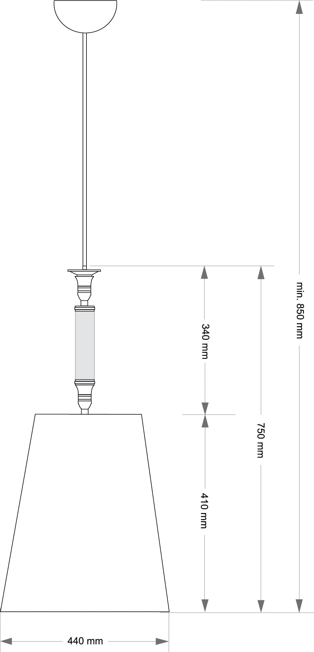 Изображение товара Потолочная люстра Kutek Napoli NAP-ZWD-1(P/A)