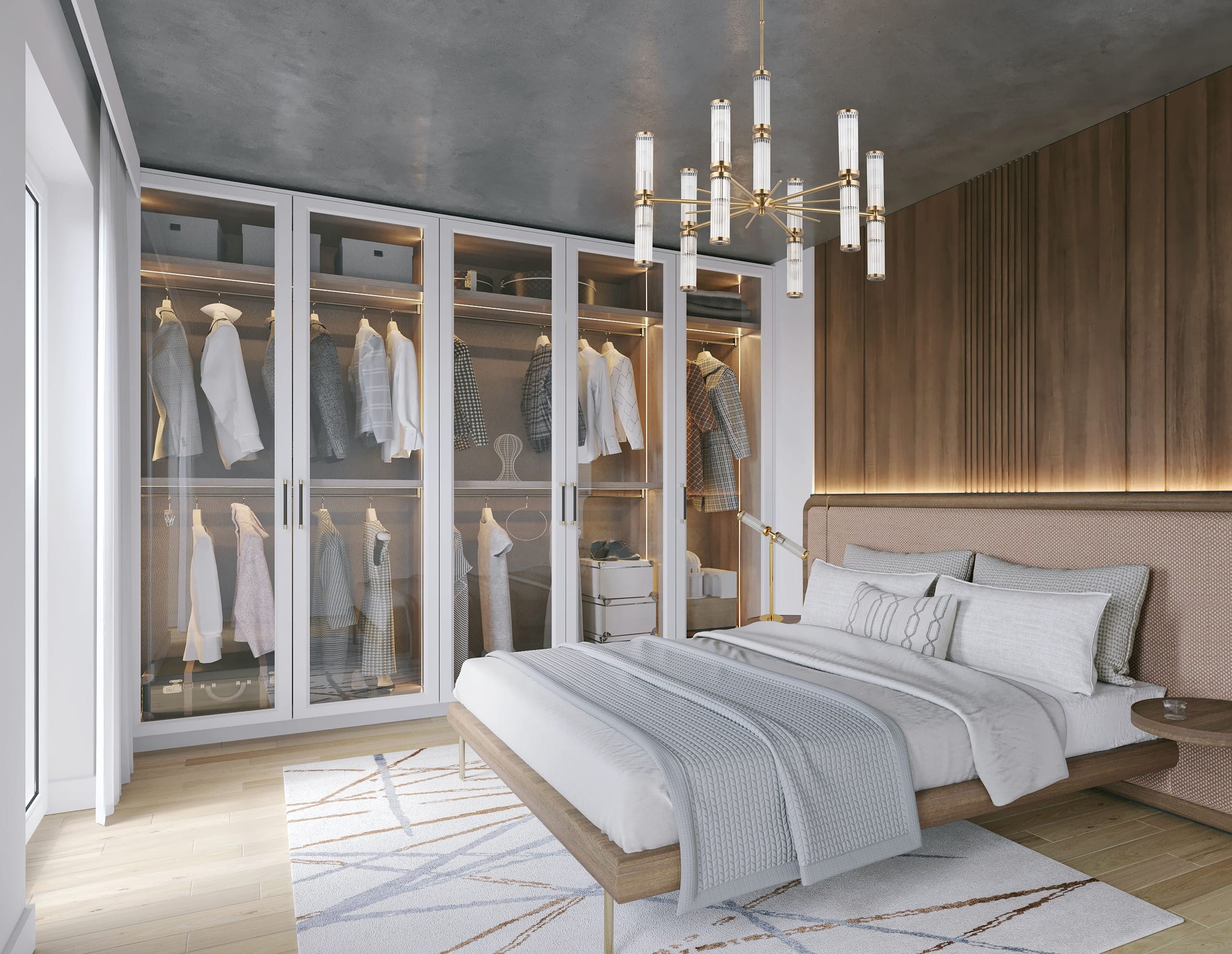 Изображение товара Потолочная люстра на штанге Kutek Saletto SAL-ZW-6(P)