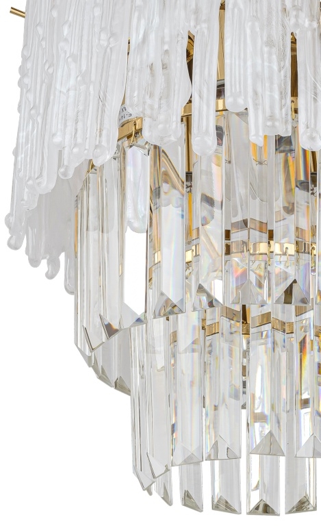 Изображение товара Подвесная каскадная люстра L'Arte Luce Glacier L05006.92 с хрусталем