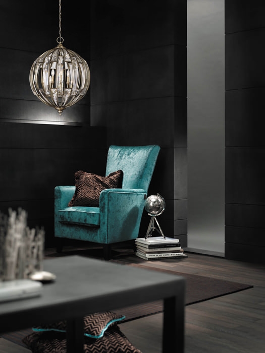 Изображение товара Подвесная люстра L'Arte Luce Space L50406.00 стиль классика бронза стекло