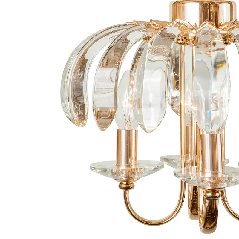 Изображение товара Подвесная люстра хрустальная L'Arte Luce Fungio L57104 в виде свечи