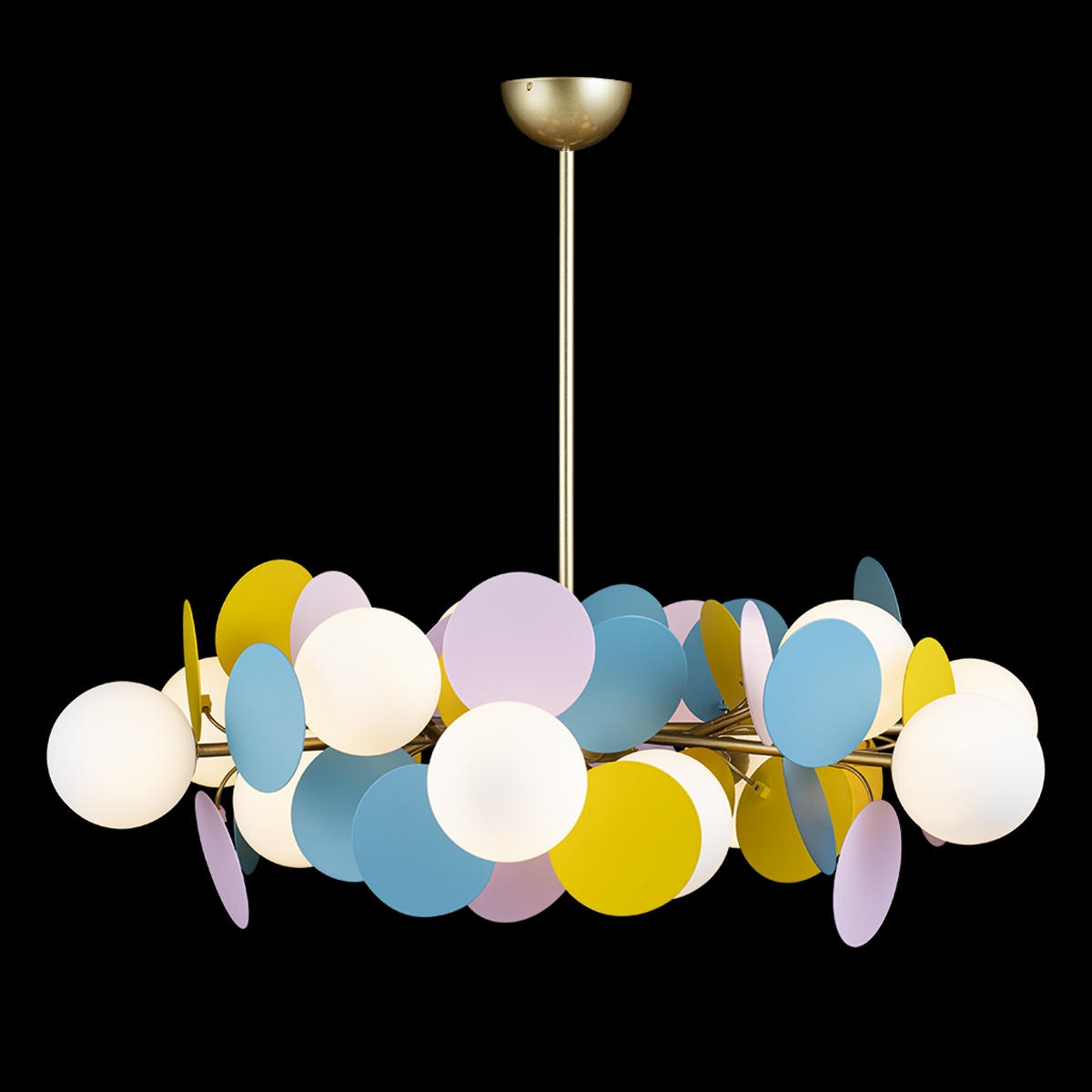 Изображение товара Подвесная люстра светодиодная для детской 10008/12 mult Loft It MATISSE шарики