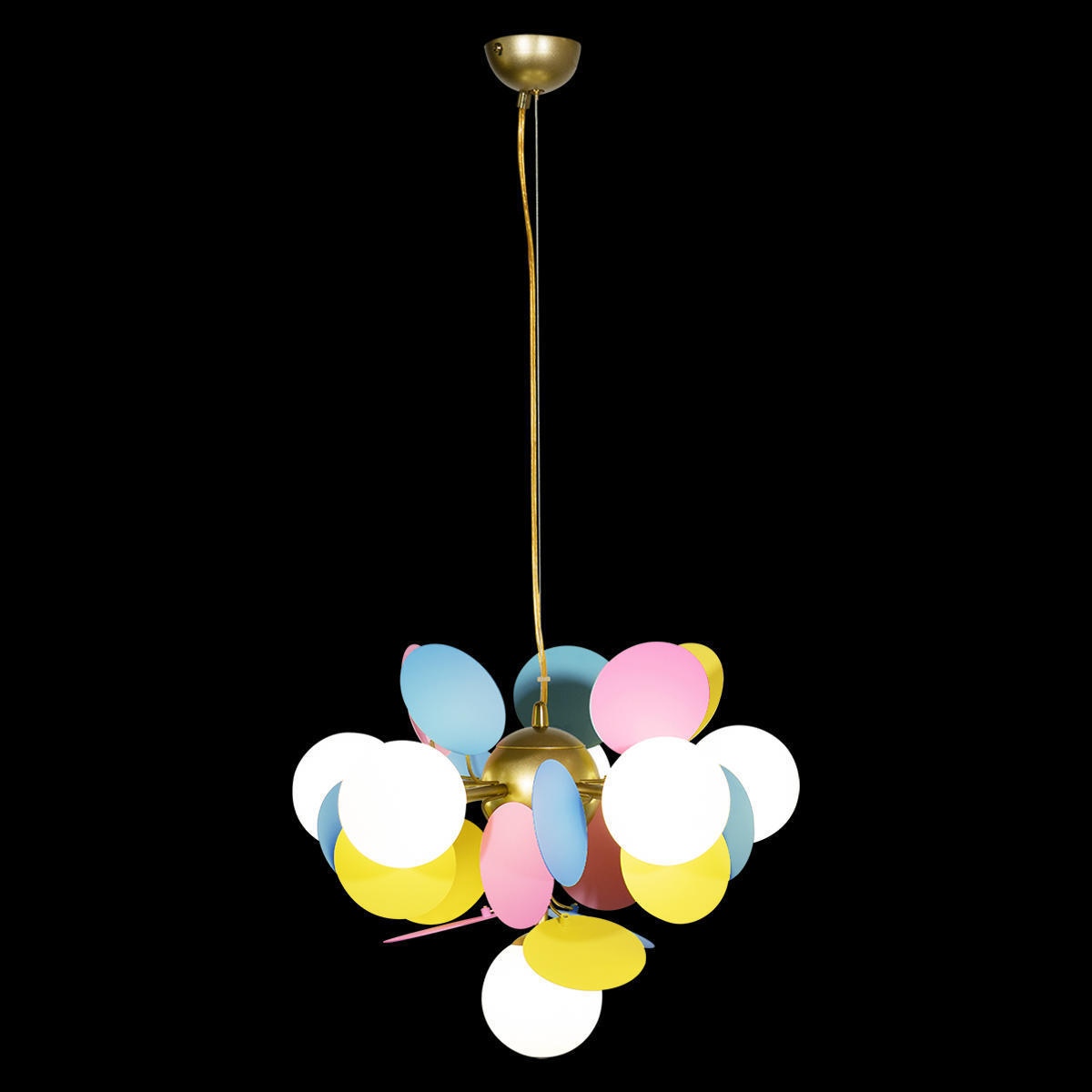 Изображение товара Подвесная люстра светодиодная для детской 10008/6 mult Loft It MATISSE шарики