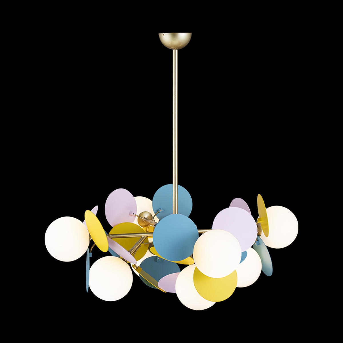 Изображение товара Подвесная люстра светодиодная для детской 10008/8 mult Loft It MATISSE шарики