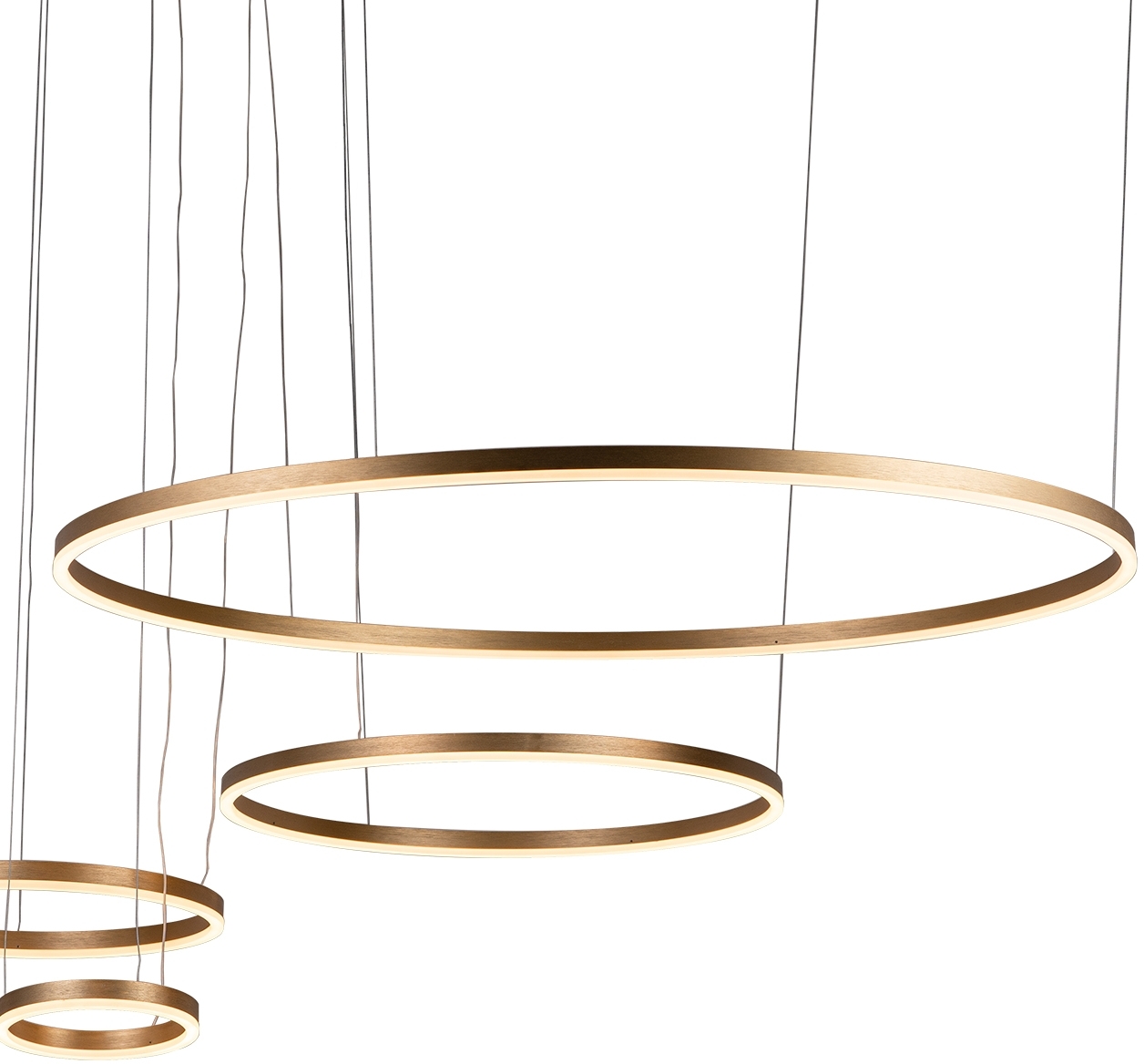Изображение товара Подвесная светодиодная люстра Loft It Ring 10017/4M для современного интерьера