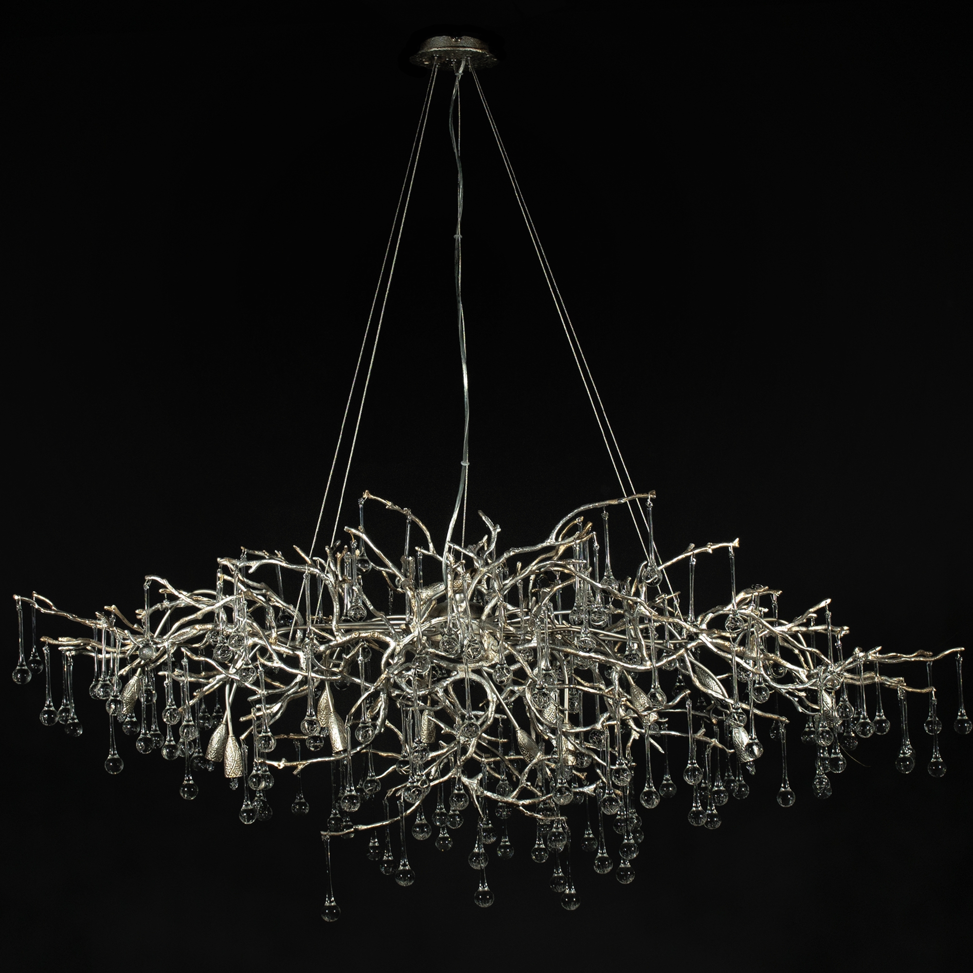 Изображение товара Подвесная люстра светодиодная 10067/1500 SG Loft It Bijout форма ветки