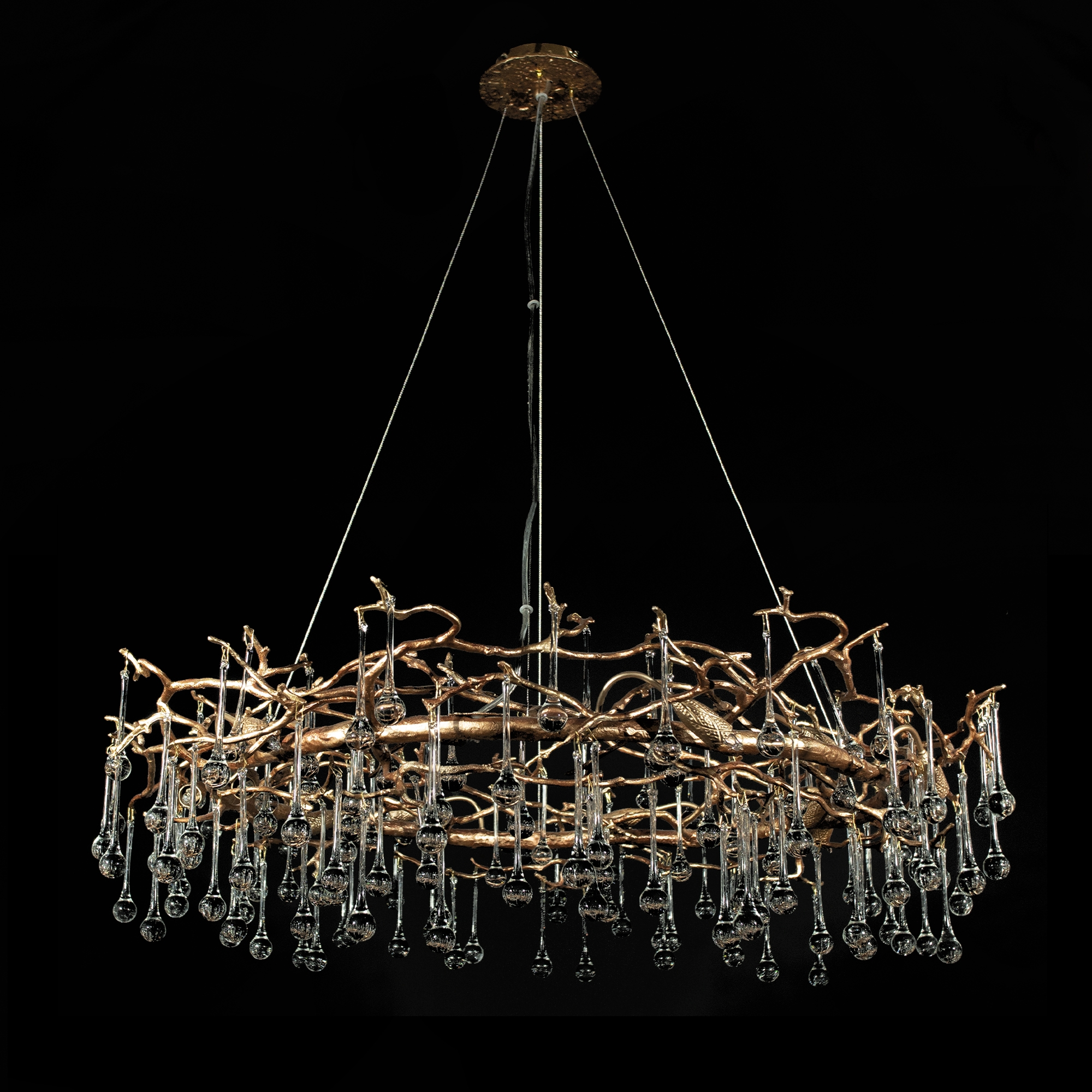 Изображение товара Подвесная светодиодная люстра Loft It Bijout 10068/1000 GB стиль арт-деко