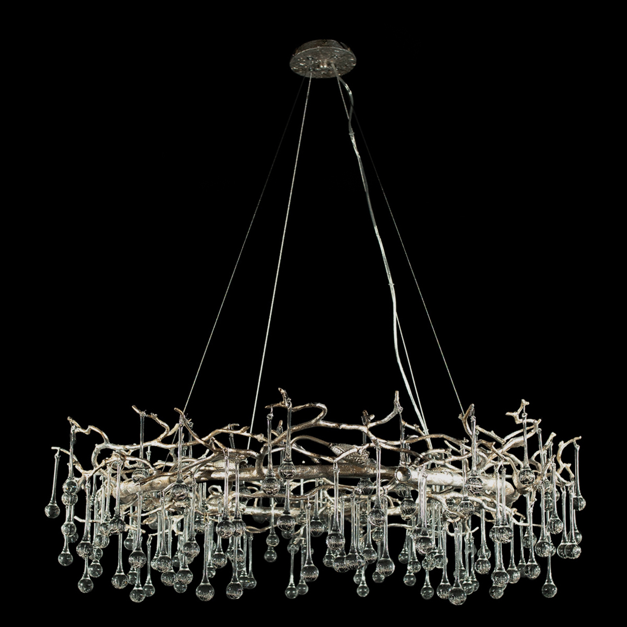 Изображение товара Подвесная люстра светодиодная 10068/1000 SG Loft It Bijout форма ветки