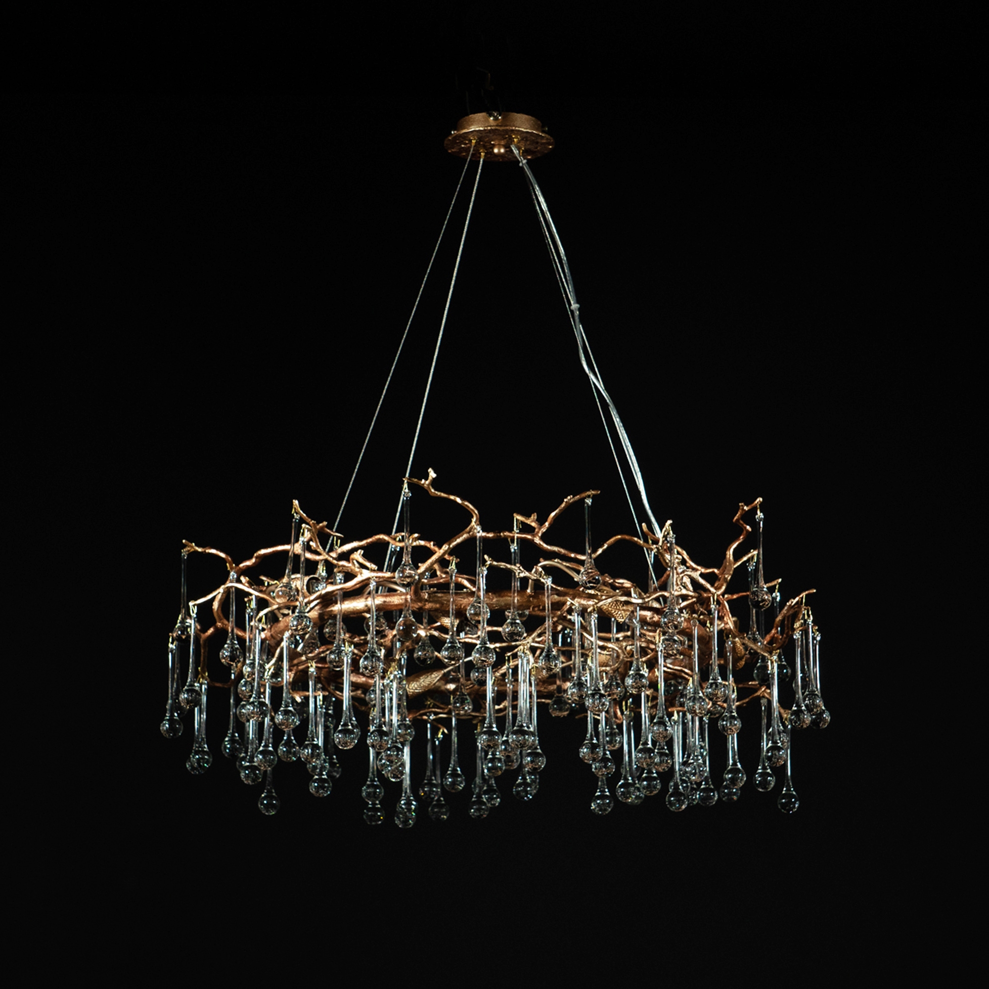 Изображение товара Подвесная люстра светодиодная 10068/800 GB Loft It Bijout форма ветки